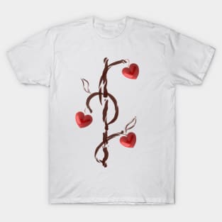 tree of hearts T-Shirt